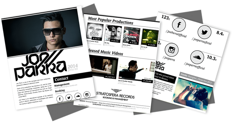 EPK samples for musicians