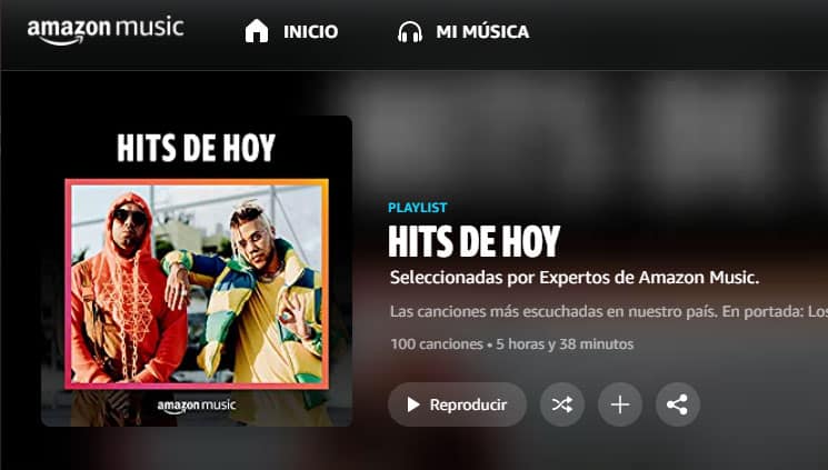 hits de hoy playlist