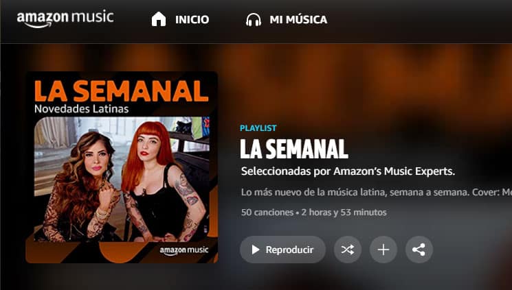 la semanal playlist