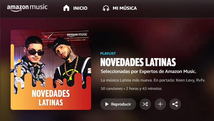 novdedades latinas playlist