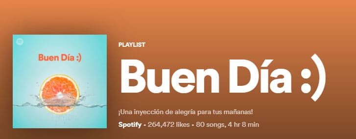 buen dia playlist