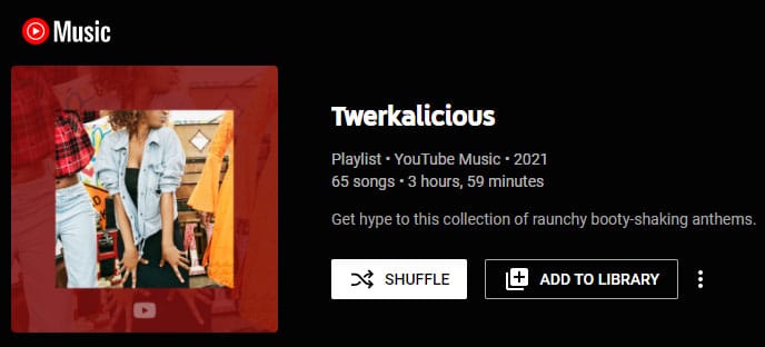 Twerkalicious playlist