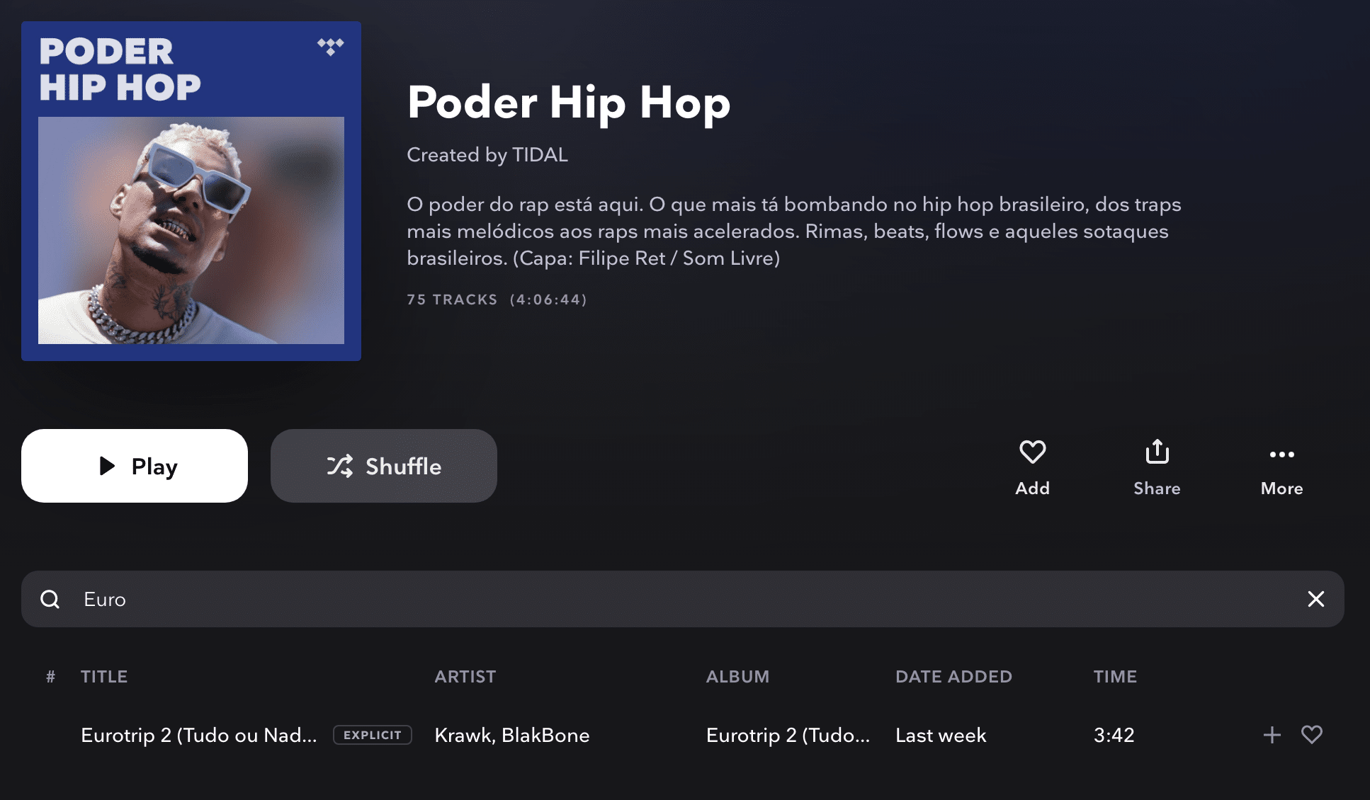 poder hip hop playlist