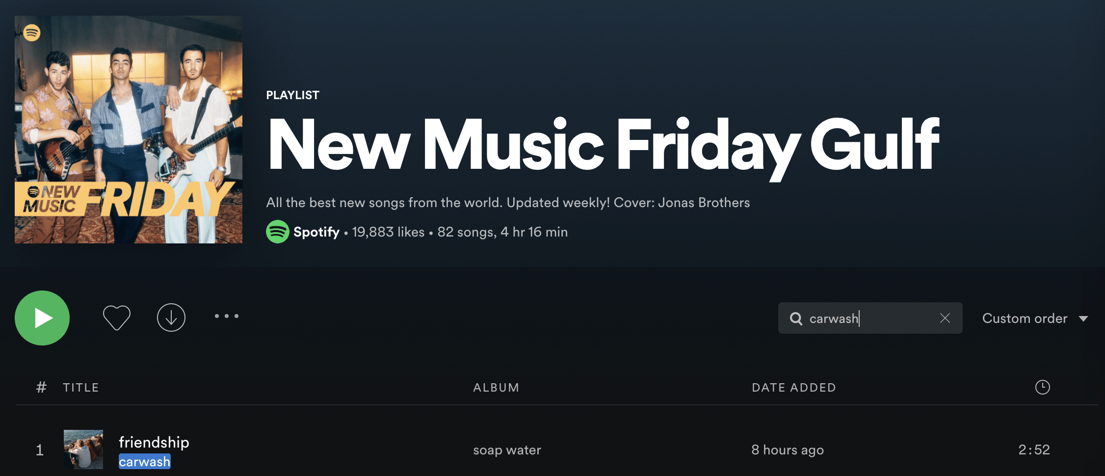 new music friday gulf playlist