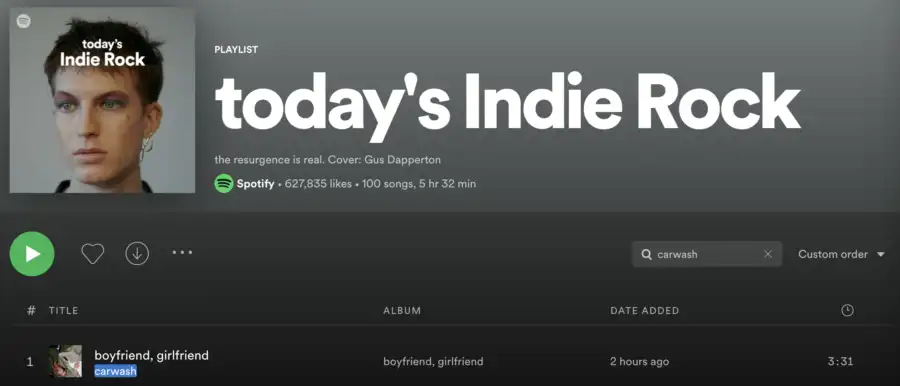 todays indie rock playlist