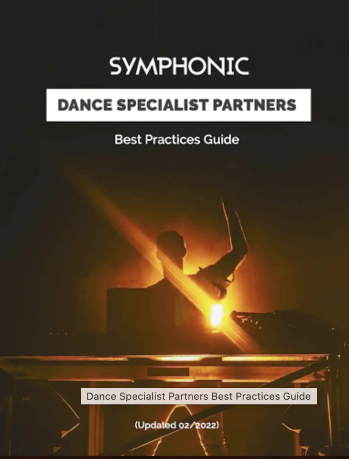 dance specialist partner guide